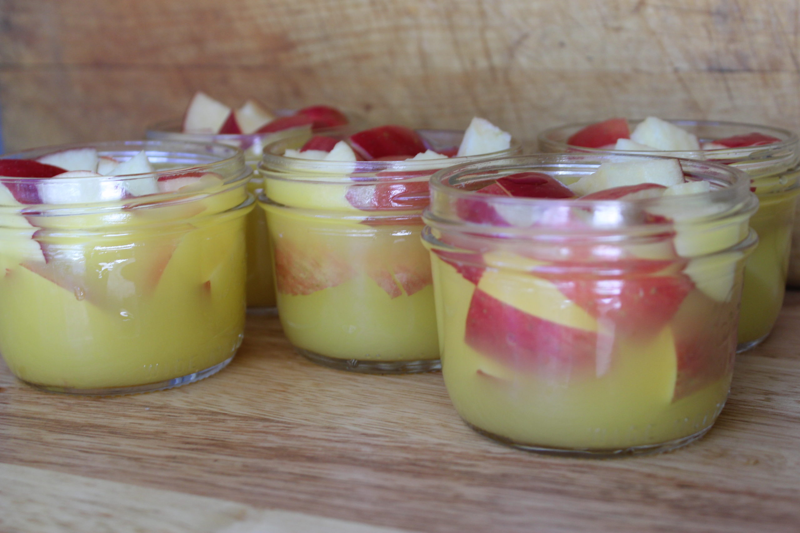 Easy Fruit Cups Semi Scratched